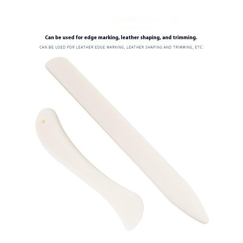 Bone Folder Tool - 2PCS Leather Working Tool Bone Folder