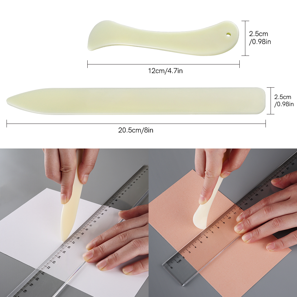 Bone Folder Tool - Paper Creaser and Bone Folder for