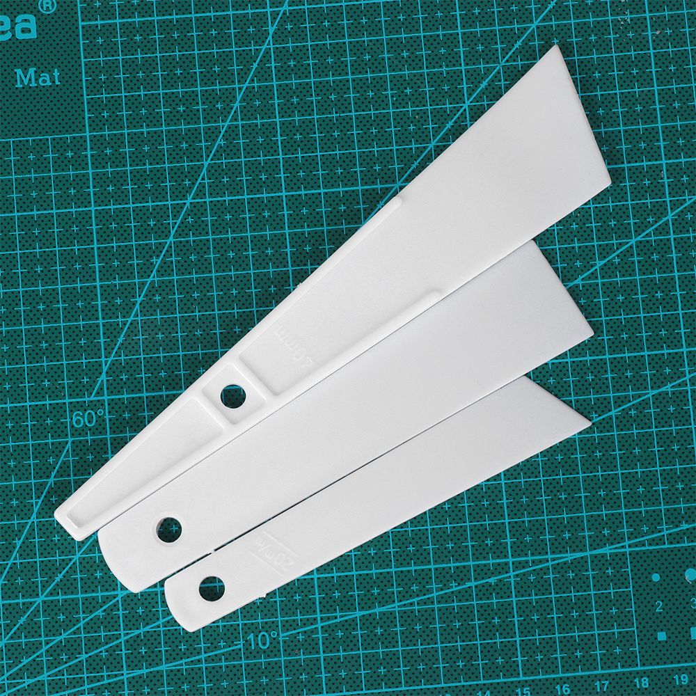 Leatherwork Tool Kit - 1pcs Plastic Leather Scraper Gumming Glue