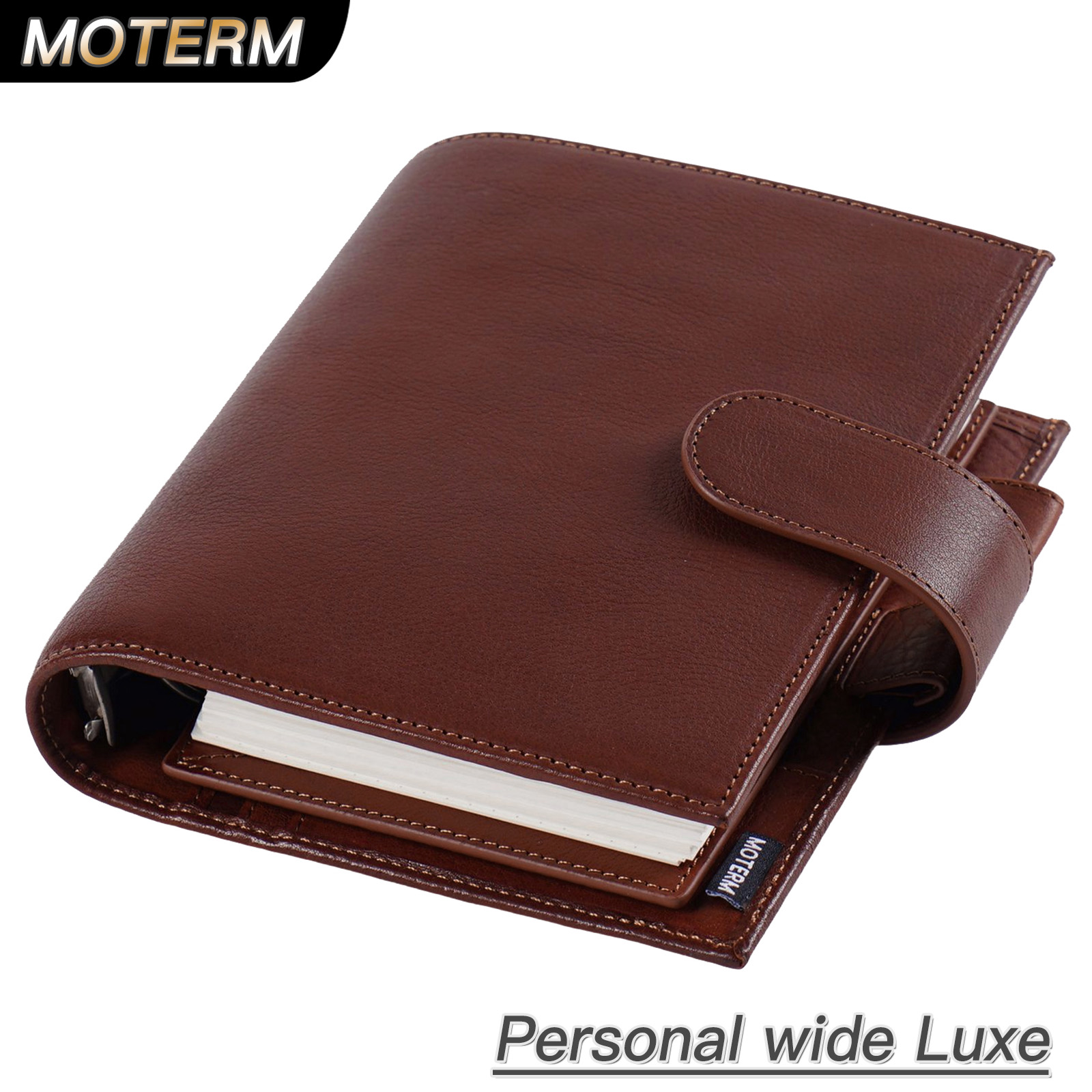 Leather Work Notepad - Moterm Full Grain Vegetable Tanned Leather