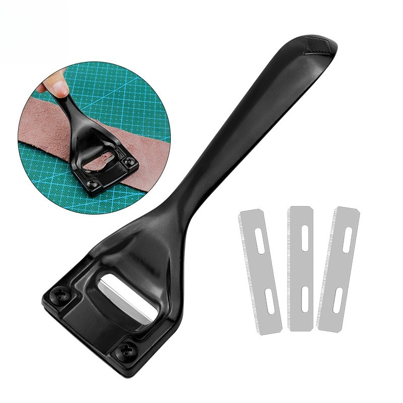 Leatherwork Tool Kit - Professional Leather Splitter Thinning Tool for