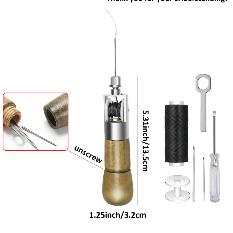 Professional Leather Sewing Aw - Leatherwork Tool Kit 评论和价格