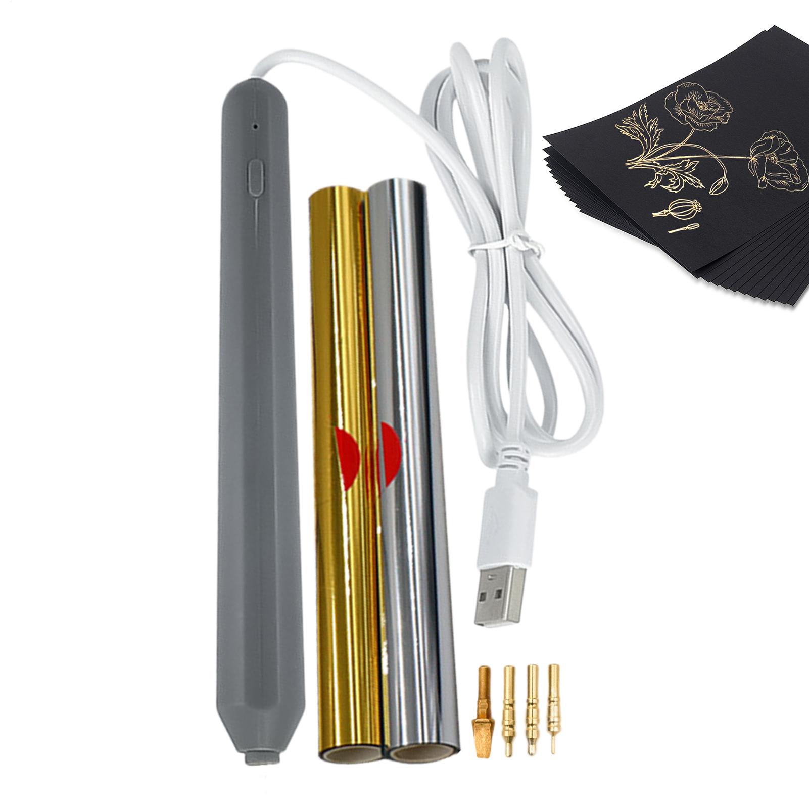 Hot Foil Pen Stamping Tool wit - Leatherwork Tool Kit 评论和价格