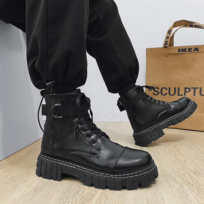 Men's boots 2025 new men's sho - Leatherwork Clamp 评论和价格