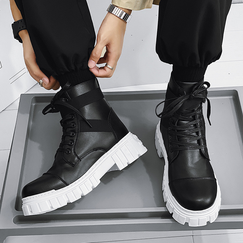 Men's boots 2025 new men's sho - Leatherwork Clamp 评论和价格