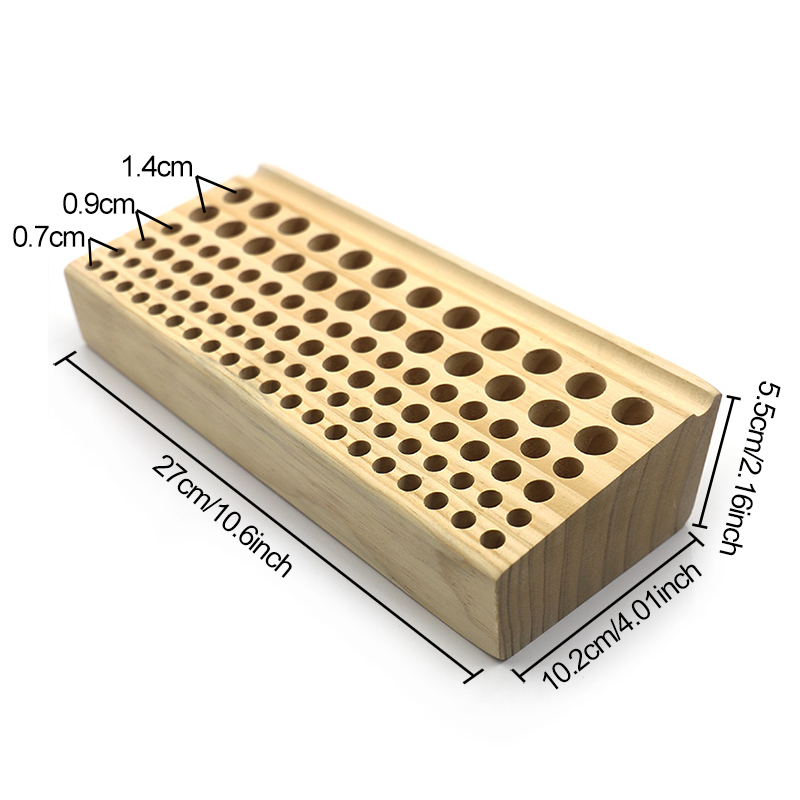 46/98 Holes Pine Wooden Leathe - Leatherwork Tool Kit 评论和价格