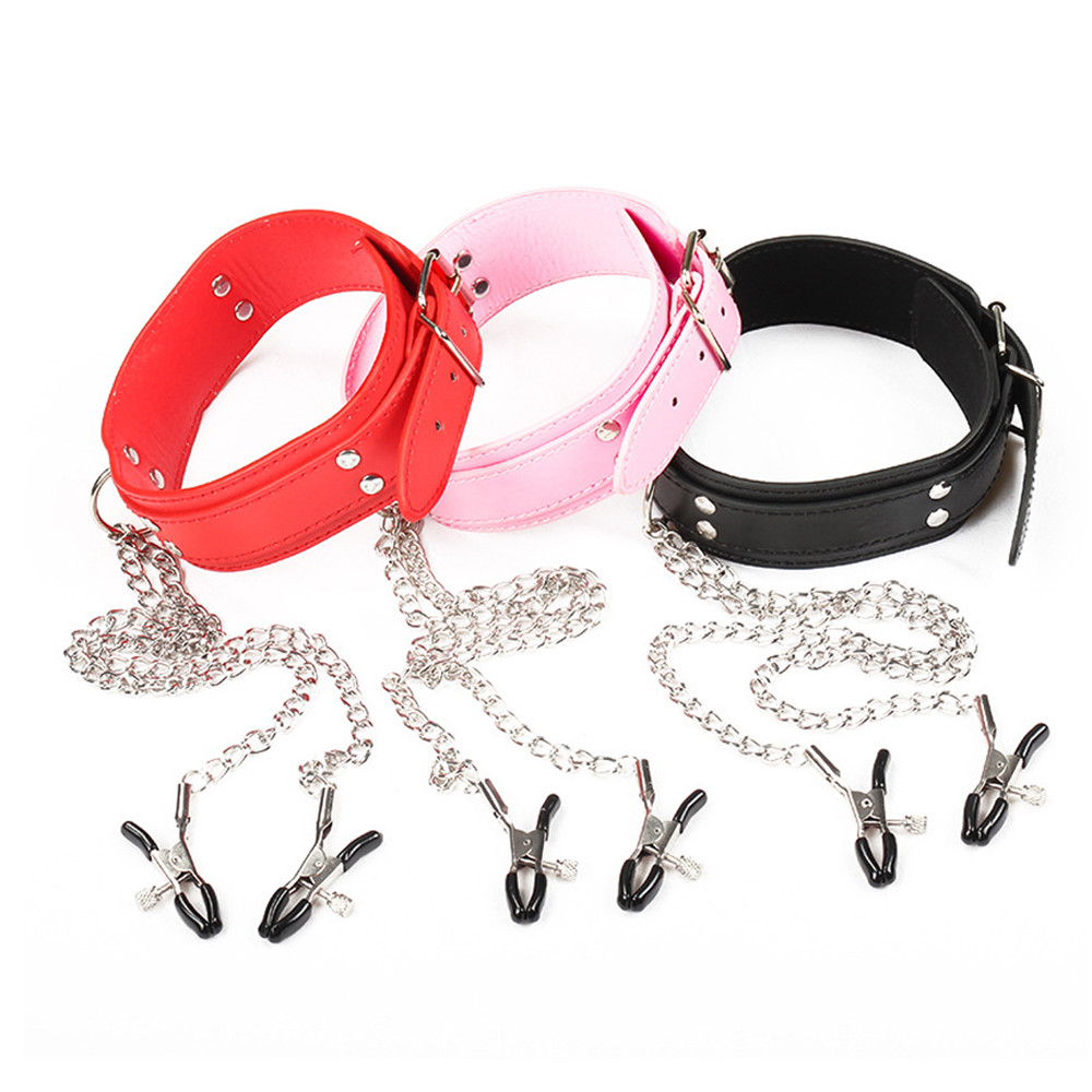 BDSM Bondage Restraint Equipme - Leatherwork Clamp 评论和价格
