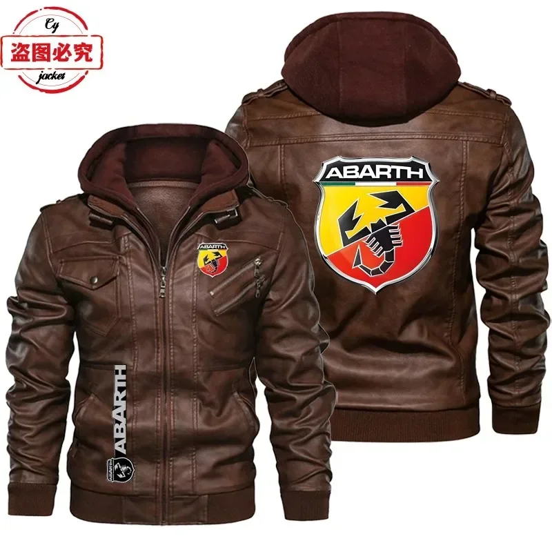 European Size Leather jacket A - Leather Work Jacket With Hood 评论和价格