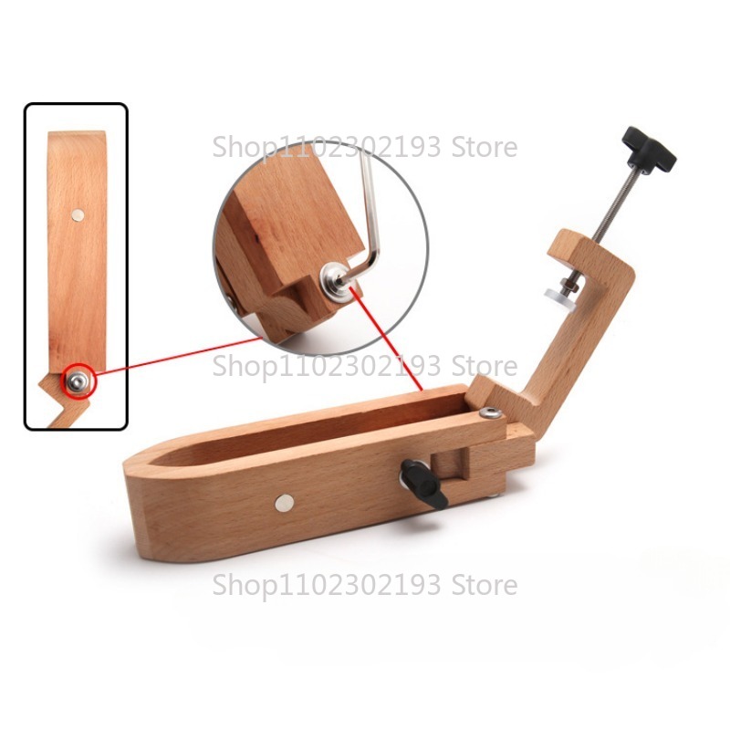 Foldable Wooden Clamp Adjustab - Leatherwork Tool Kit 评论和价格