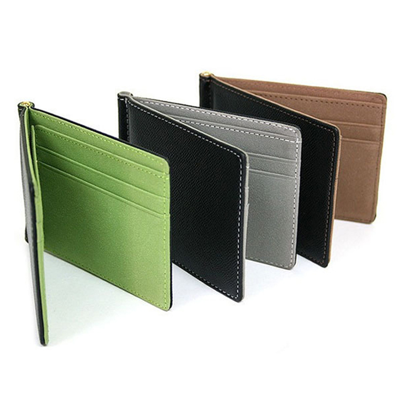 Slim Men's Leather Money Clips - Leatherwork Clamp 评论和价格
