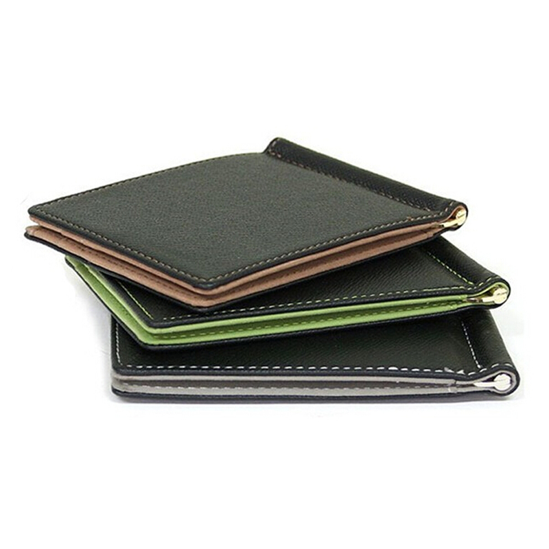 Slim Men's Leather Money Clips - Leatherwork Clamp 评论和价格