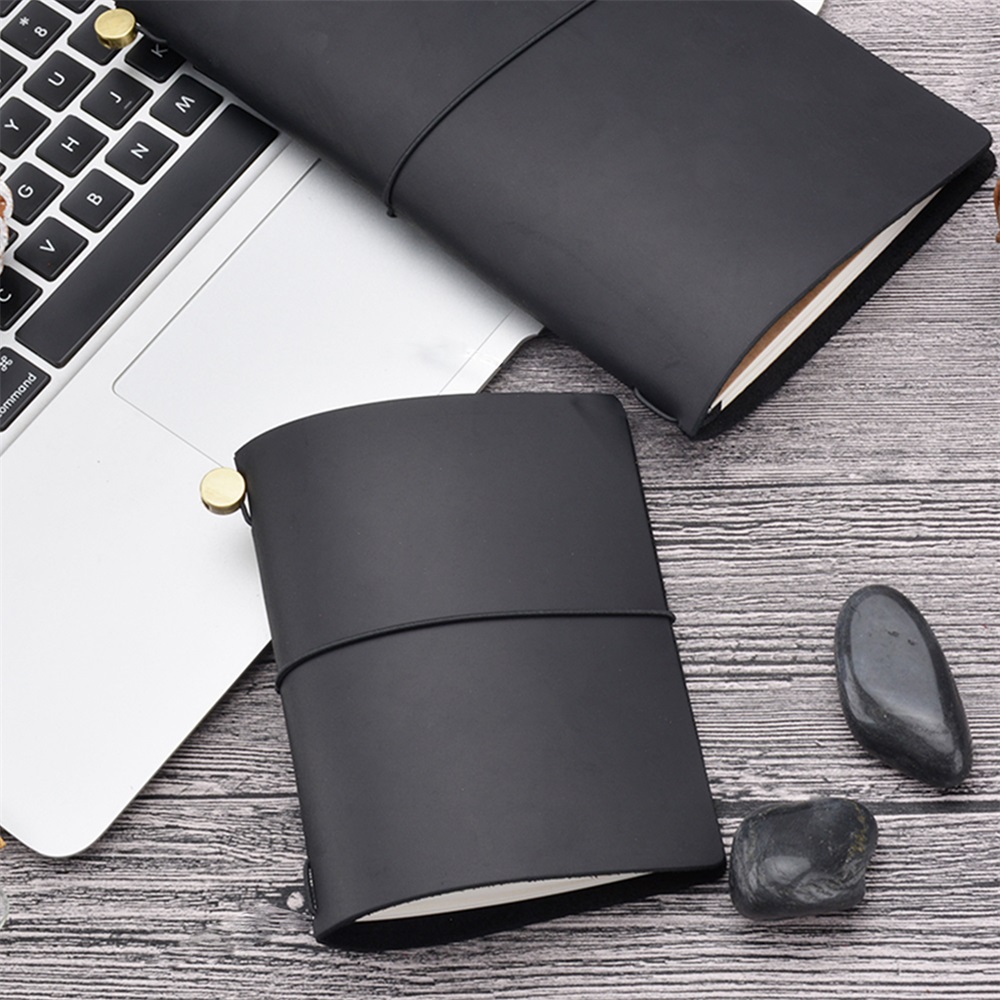 Genuine Leather Traveler Noteb - Leather Work Notepad 评论和价格