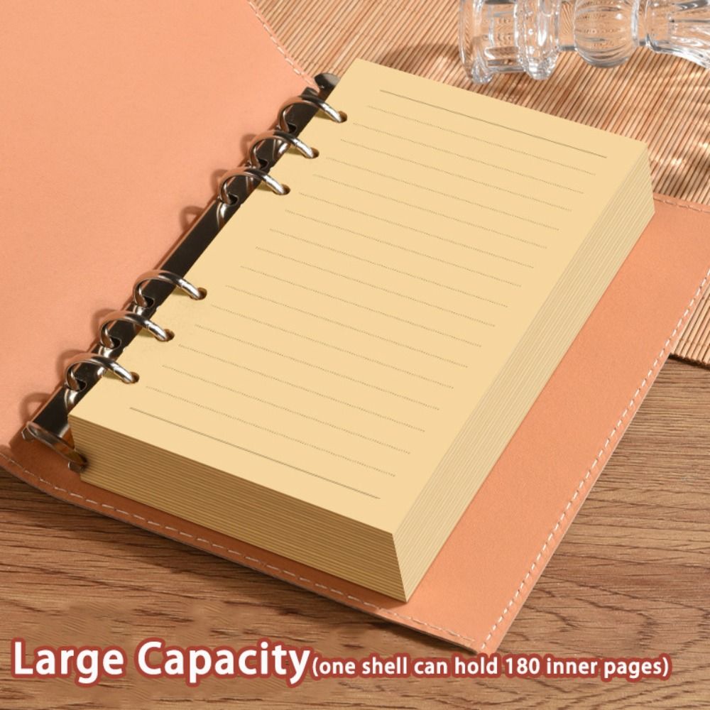 New A5/A6 Notebook Loose-leaf  - Leather Work Notepad 评论和价格