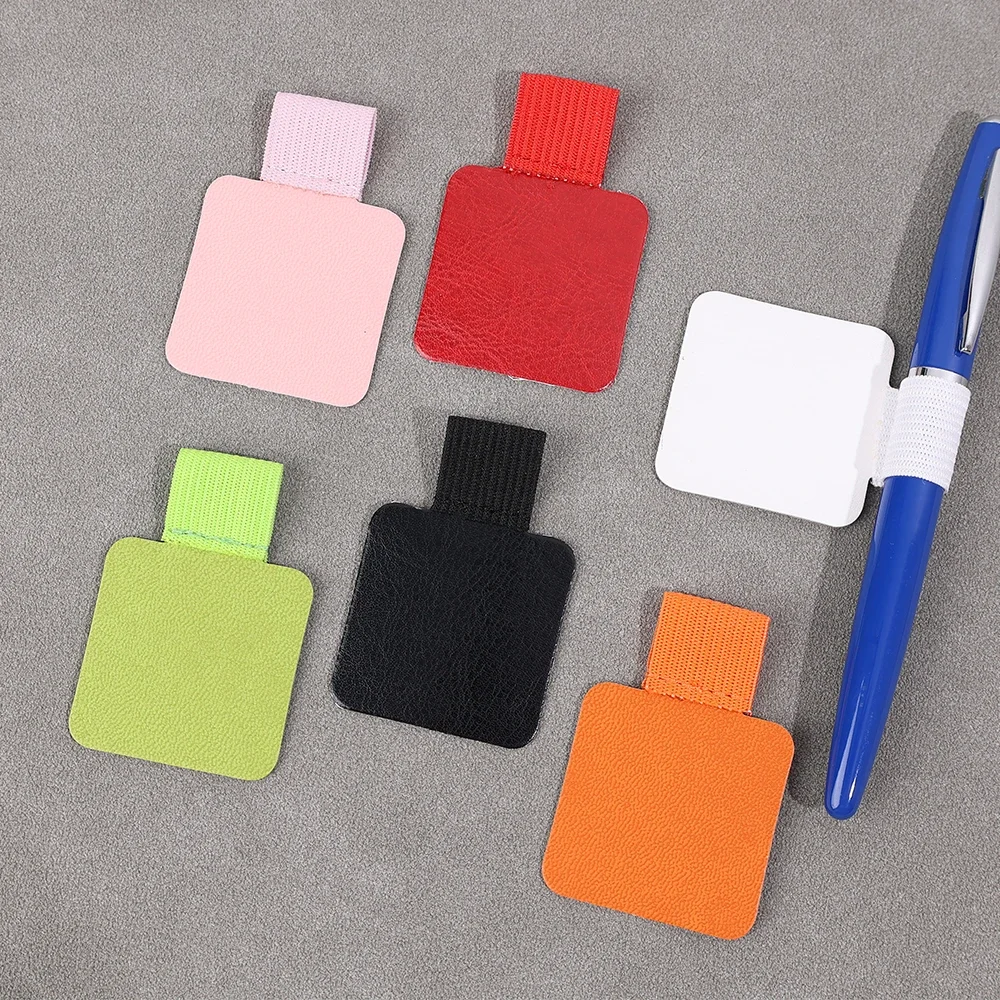 6/1PCS Self-adhesive Pen Clips - Leatherwork Clamp 评论和价格