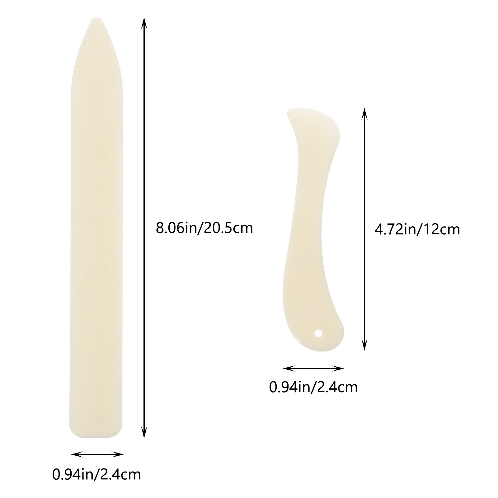 8Pcs Premium Plastic Bone Fold - Bone Folder Tool 评论和价格
