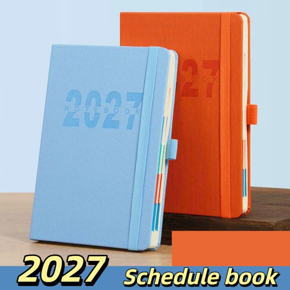 English 2027 Schedule Planner  - Leather Work Notepad 评论和价格
