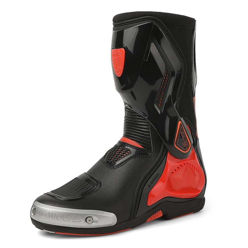Men's Motorcycle Boots High To - Leatherwork Clamp 评论和价格