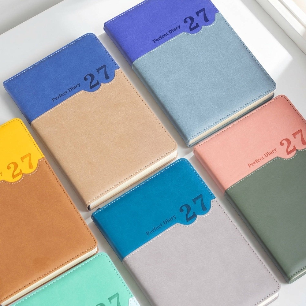 Office Work Planner 2027 Sched - Leather Work Notepad 评论和价格