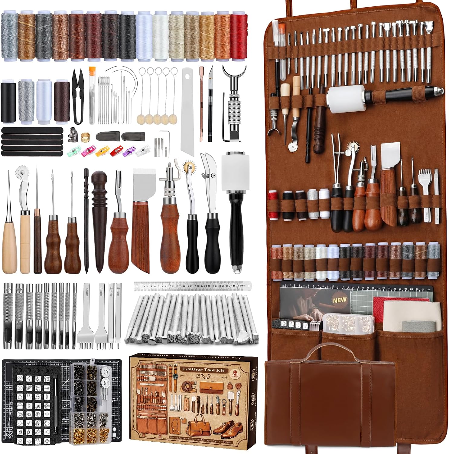 Leather Working Kit, Leather W - Leather Works 评论和价格