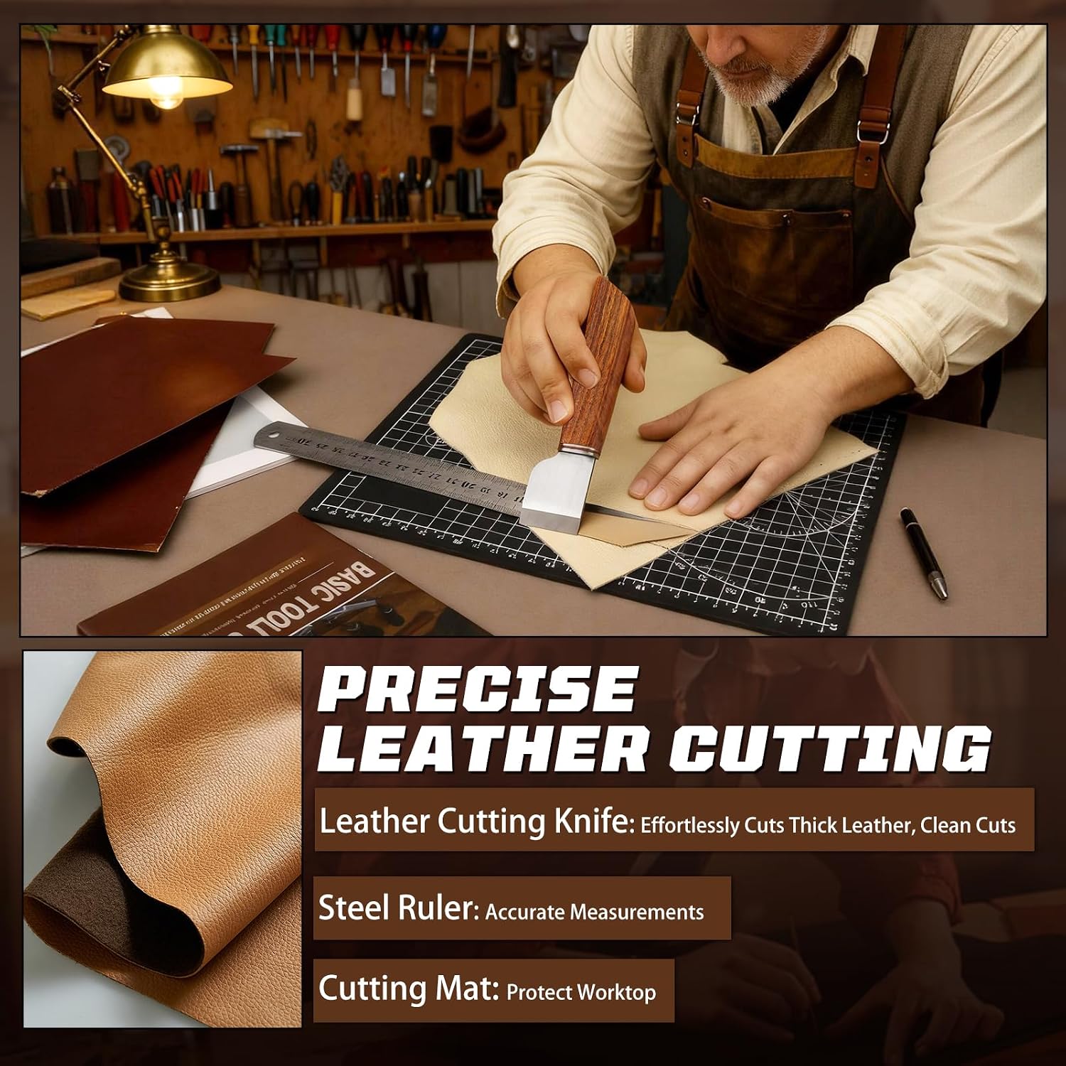 Leather Working Kit, Leather W - Leather Works 评论和价格