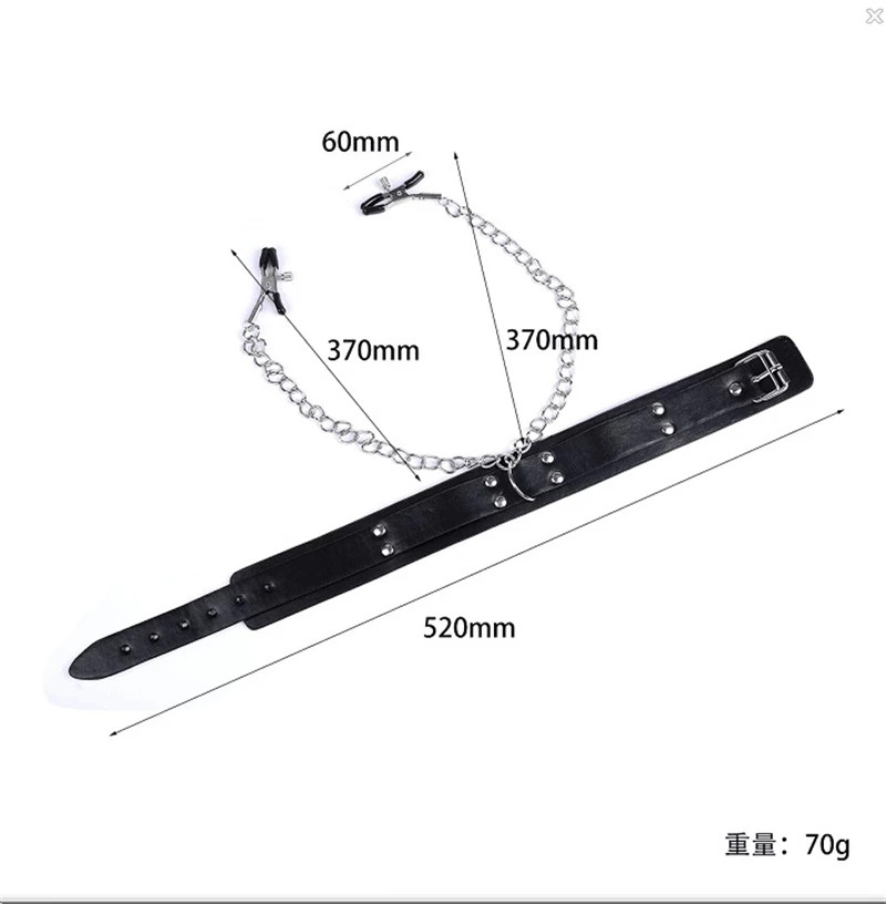BDSM Bondage Restraint Equipme - Leatherwork Clamp 评论和价格