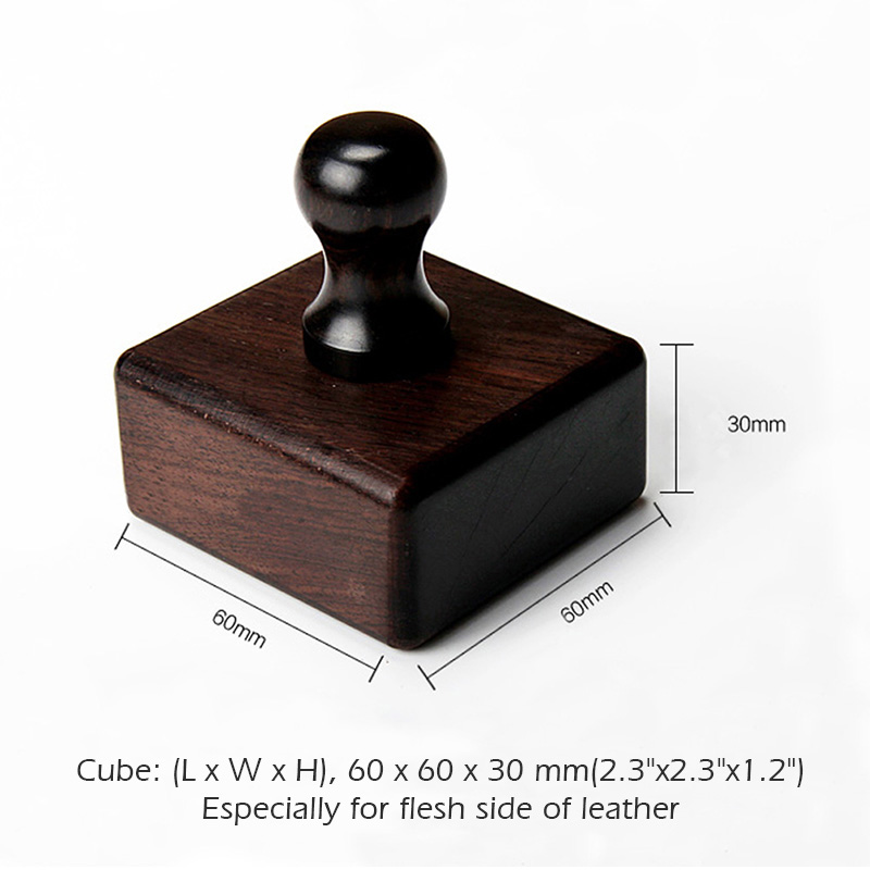 WUTA High Density Ebony Black  - Leatherwork Tool Kit 评论和价格