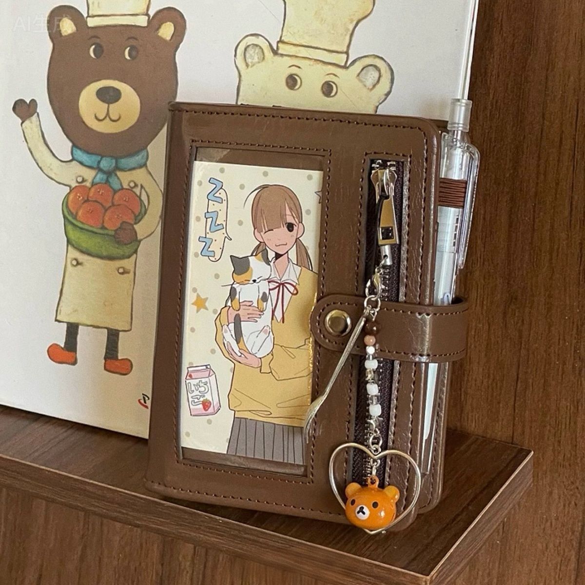 Retro Brown A7 Leather Loose L - Leather Work Notepad 评论和价格