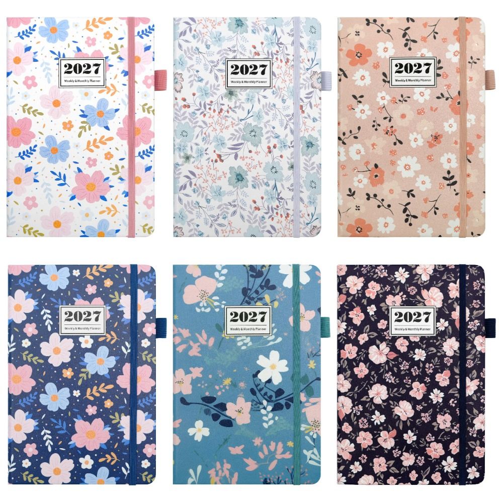 English 2027 Schedule Planner  - Leather Work Notepad 评论和价格